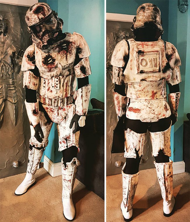 50+ Halloween season costumes are creepy haunts that make you admire Picture 42