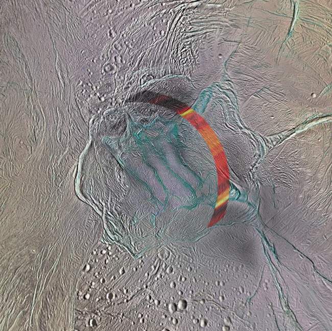 50 images of Saturn's Enceladus moon - where life can exist (Part 2) Picture 23