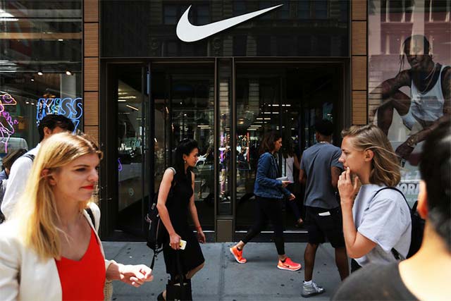 instagram nike store soho