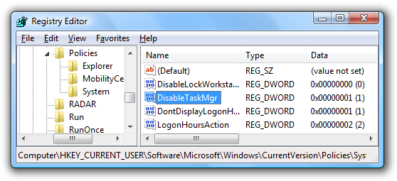 50 Registry tricks to help you become a true Windows 7 / Vista 'hacker' (Part 5) Picture 10