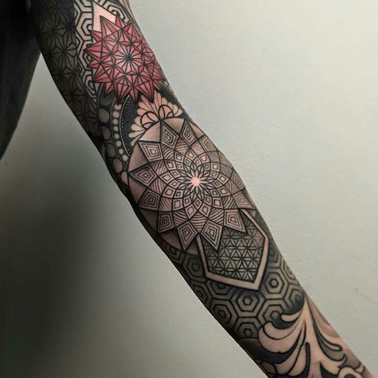 50+ Very beautiful pattern tattoos Picture 20
