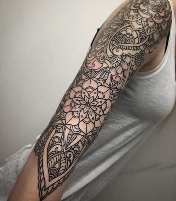 50+ Very beautiful pattern tattoos Picture 8
