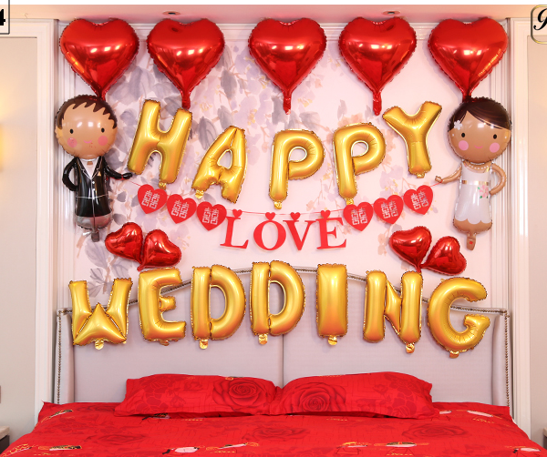 50+ Very beautiful wedding room decor templates Picture 39