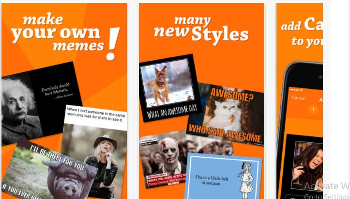 6 free apps to create meme on iPhone or iPad Picture 3