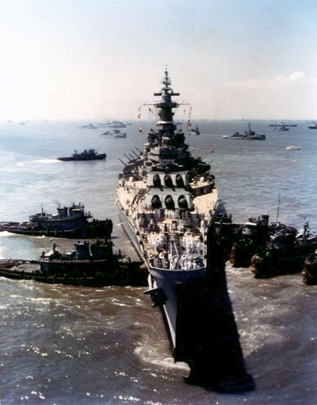 6 legendary battleships in World Navy history Picture 5