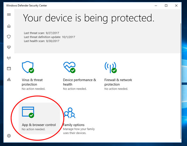 6 remarkable security features on Windows 10 Fall Creators Update Picture 3