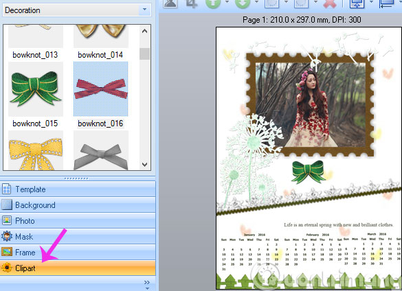 6 simple steps to make a unique calendar for the new year Picture 7