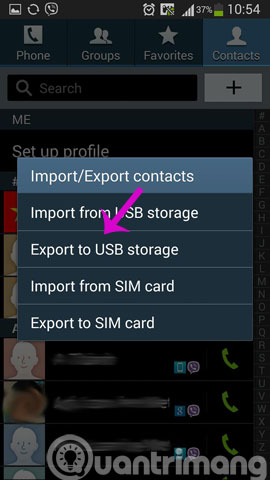 Simple Backup Contacts