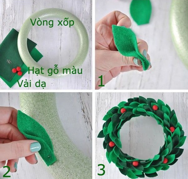 6 simple ways to make laurel wreaths decorated Picture 1
