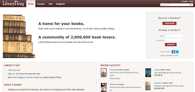 6 social networks for book lovers Picture 3