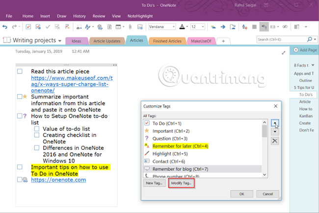 add one page onenote for mac