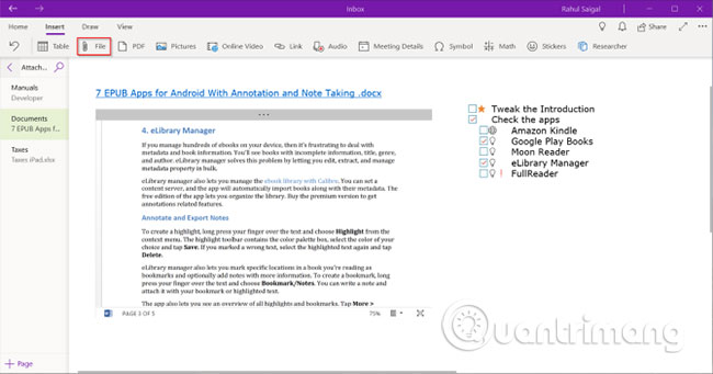 6 tips for using OneNote as to-do list Picture 4