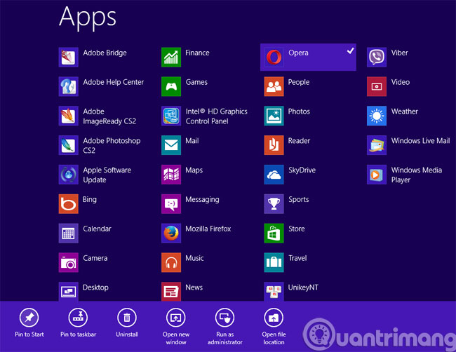 6 ways to customize the Start Screen screen in Windows 8 Picture 6