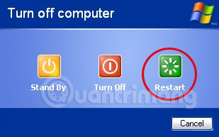 6 ways to restart your Windows computer from simple to 'Pro' Picture 6