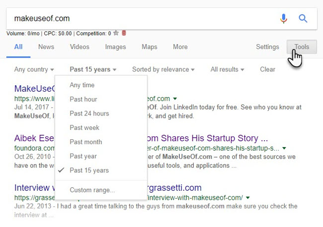 6 ways to search by date on Google you may not know Picture 3