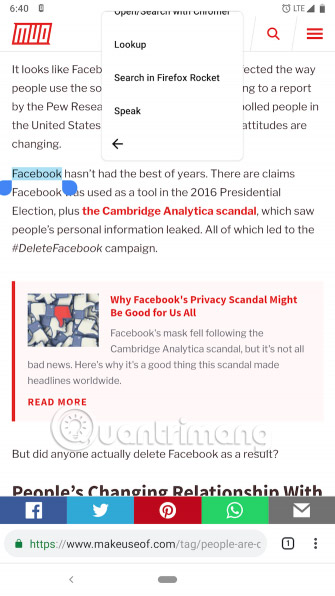 7 apps make it easier to select text when copying on Android Picture 11