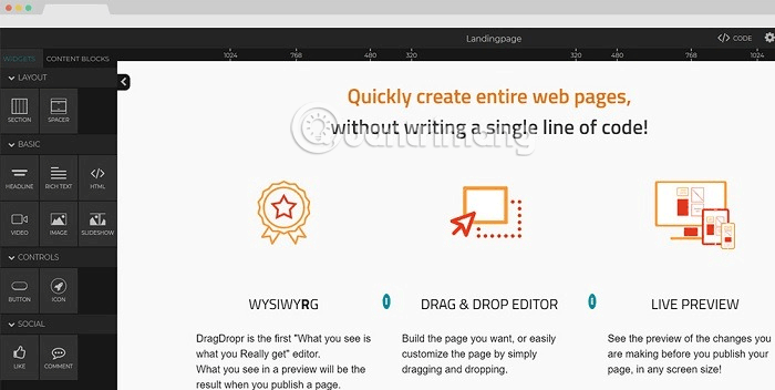 7 best website building and dragging tools for 2019 Picture 4