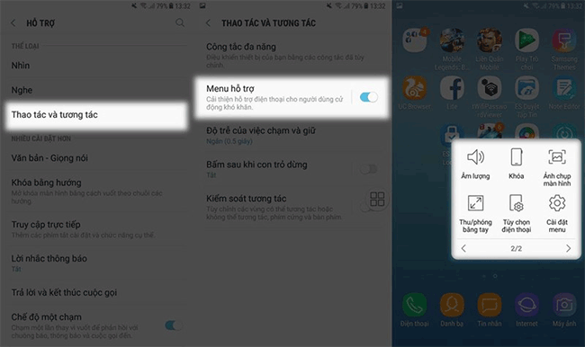 7 gestures, fast and convenient shortcuts on Samsung phones Picture 6