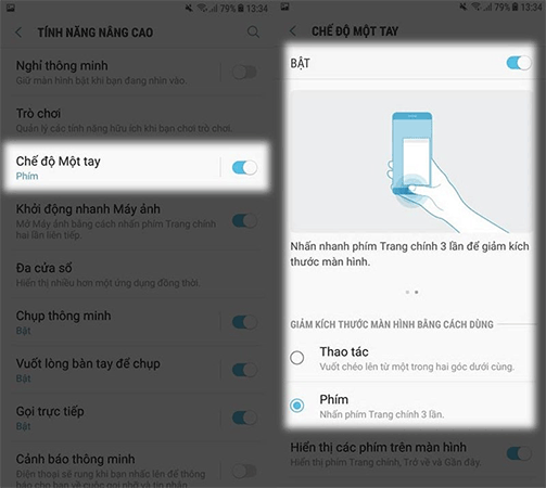 7 gestures, fast and convenient shortcuts on Samsung phones Picture 7