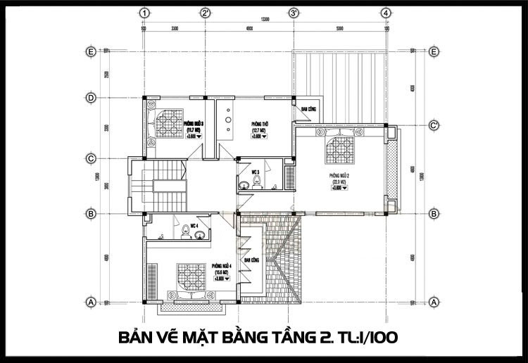 7 models of 2-storey villas with nice and modern roofs, with drawings Picture 11