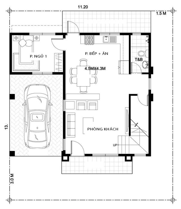 7 models of 2-storey villas with nice and modern roofs, with drawings Picture 17