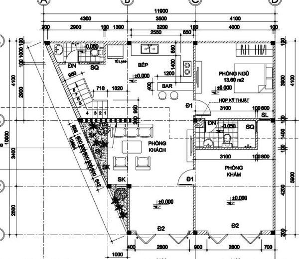 7 models of 2-storey villas with nice and modern roofs, with drawings Picture 7