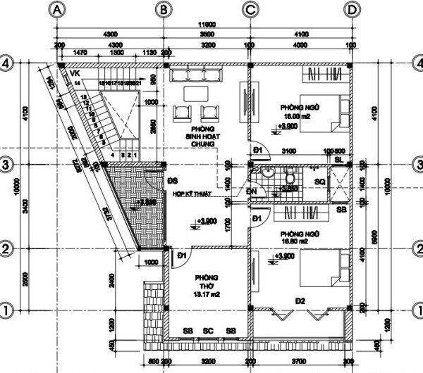 7 models of 2-storey villas with nice and modern roofs, with drawings Picture 8