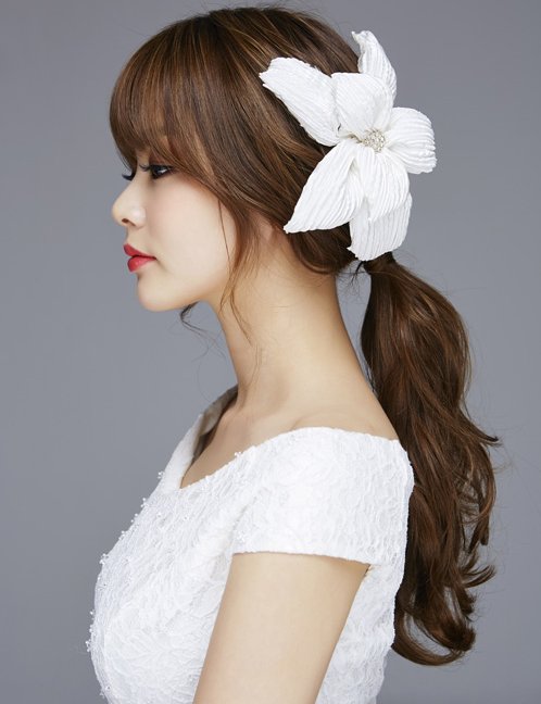 7 most beautiful hairstyles for brides on wedding day Picture 14