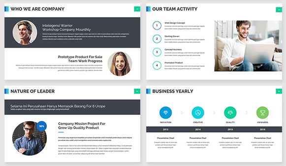 7 pages of PowerPoint slide templates help your presentations 'sublimate' Picture 6