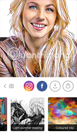 7 tricks Prisma to turn a photo of artistic nature Picture 5