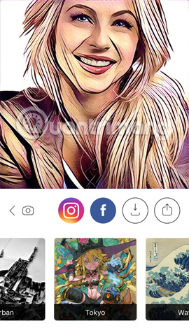 7 tricks Prisma to turn a photo of artistic nature Picture 6