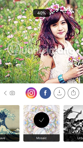 7 tricks Prisma to turn a photo of artistic nature Picture 9