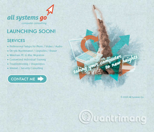 7 types of 'Coming soon' page designs for professional web designers Picture 3