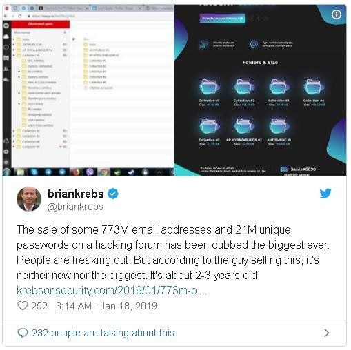 773 million emails, 21 million passwords were revealed on the Internet, this is the largest personal data leak in history Picture 2