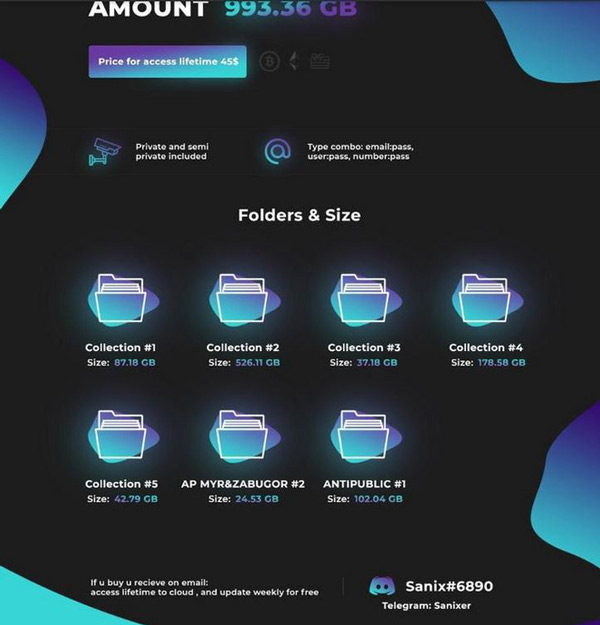 773 million emails, 21 million passwords were revealed on the Internet, this is the largest personal data leak in history Picture 3