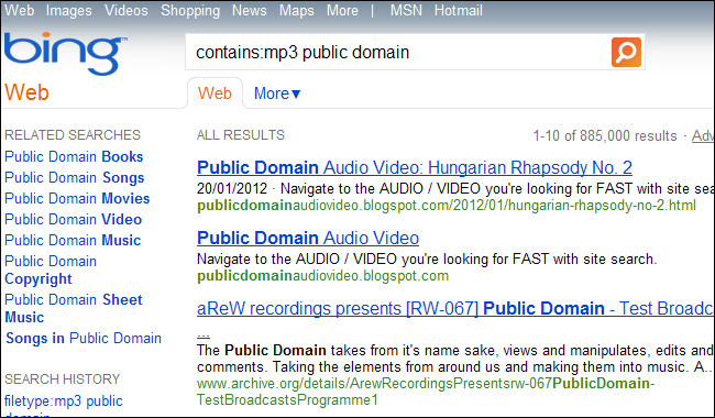 8 advanced search tips with Bing Picture 6