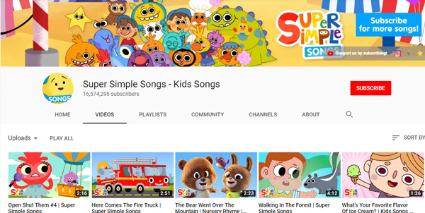 8 great children's channels on YouTube help children play and sing, learn English happily Picture 8