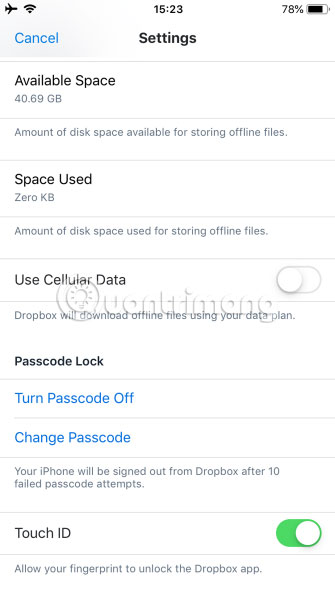 8 iPhone apps can be locked with Touch ID or Face ID Picture 6