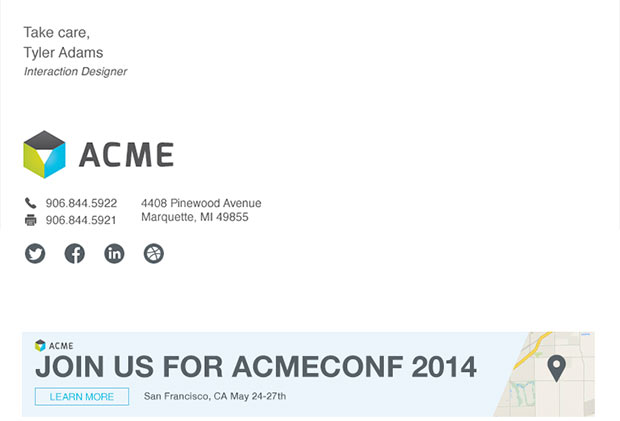 8 professional email signature tips Picture 10