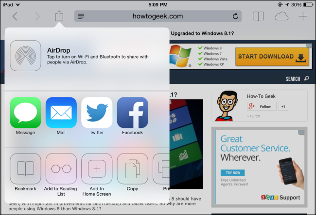 8 Safari Web browsing tips on iPhone, iPad Picture 4