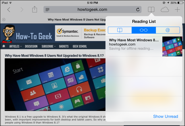 8 Safari Web browsing tips on iPhone, iPad Picture 5