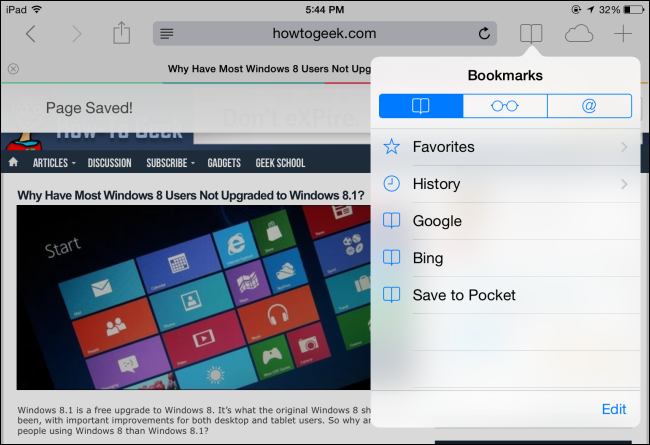 8 Safari Web browsing tips on iPhone, iPad Picture 6