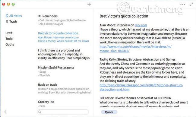 8 useful applications to replace Microsoft OneNote Picture 6