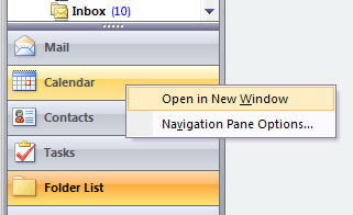 9 interesting secrets of Microsoft Outlook Picture 1