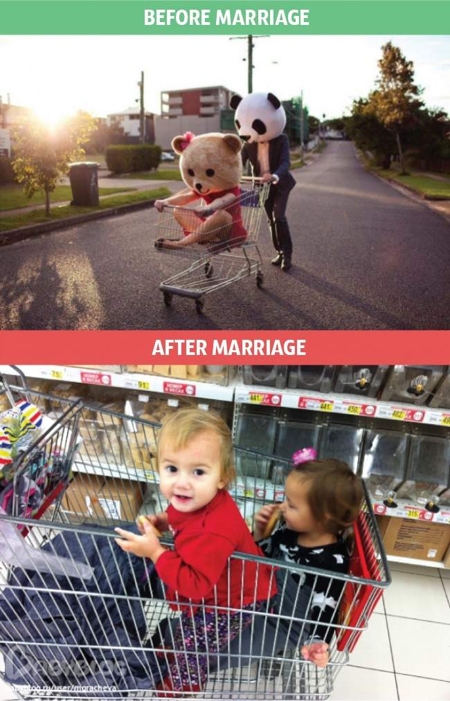 9 photos show life changing 'dizzy' after marriage Picture 5