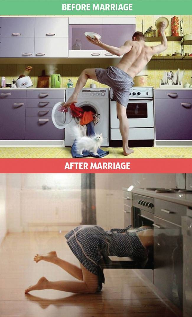 9 photos show life changing 'dizzy' after marriage Picture 6