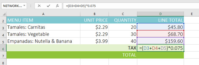 A complete guide to Excel 2016 (Part 14): Create complex formulas Picture 9
