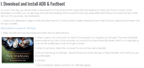 minimal adb and fastboot download samsung s8 plus