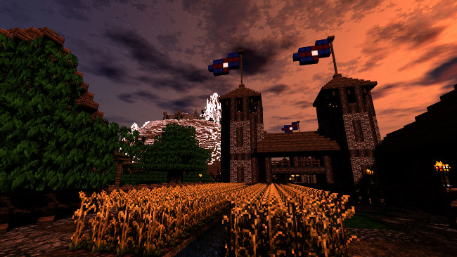 A gamer spent 5 years to create a magnificent kingdom in Minecraft Picture 12