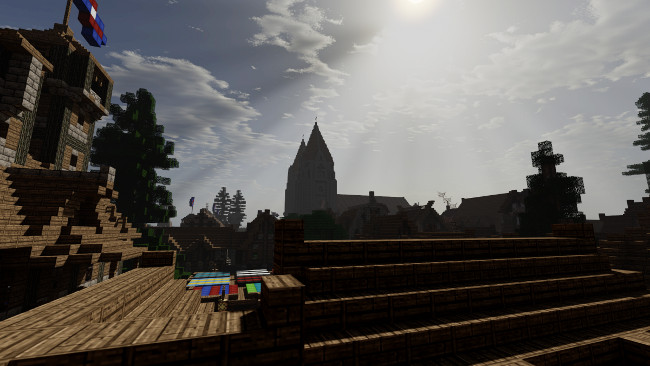 A gamer spent 5 years to create a magnificent kingdom in Minecraft Picture 13